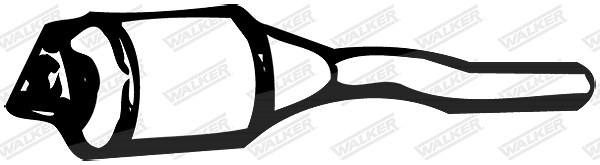 Walker Vorschalldämpfer [Hersteller-Nr. 13002] für Audi