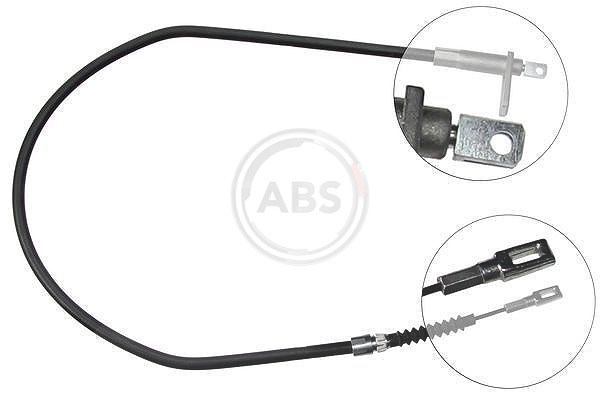 A.b.s. Seilzug, Feststellbremse [Hersteller-Nr. K17227] für Mercedes-Benz