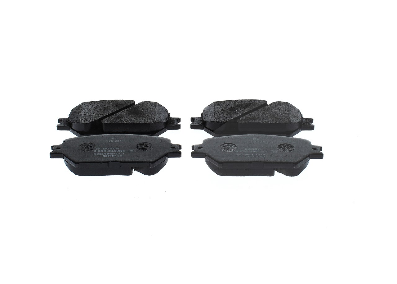 Bosch Bremsbelagsatz, Scheibenbremse [Hersteller-Nr. 0986494418] für Lexus