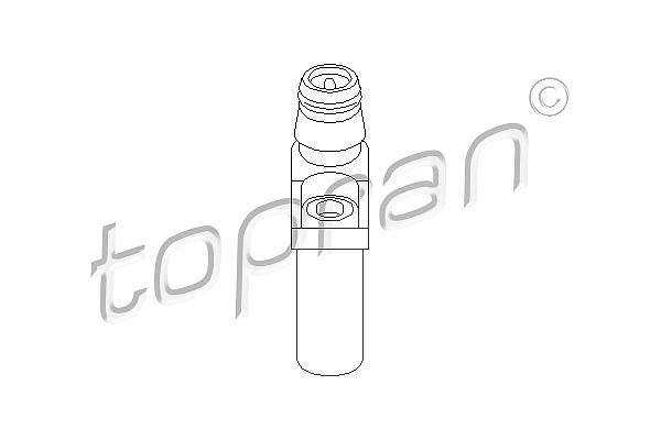 Topran Drehzahlsensor, Motormanagement [Hersteller-Nr. 401537] für Mercedes-Benz