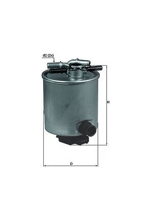Mahle Kraftstofffilter [Hersteller-Nr. KL440/14] für Renault, Nissan