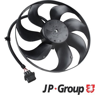 Jp Group Elektromotor, Kühlerlüfter [Hersteller-Nr. 1199104000] für VW, Seat, Skoda, Audi