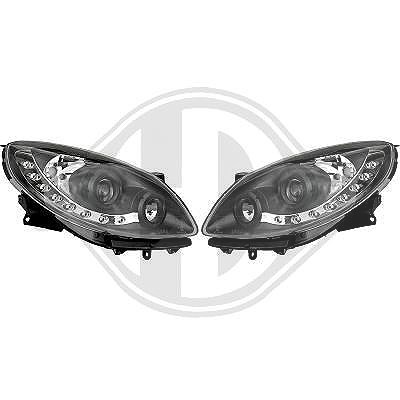 Diederichs Hauptscheinwerfersatz [Hersteller-Nr. 4481485] für Renault