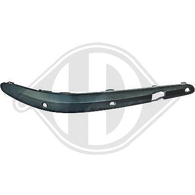 Diederichs Zier-/Schutzleiste, Stoßfänger [Hersteller-Nr. 1615049] für Mercedes-Benz