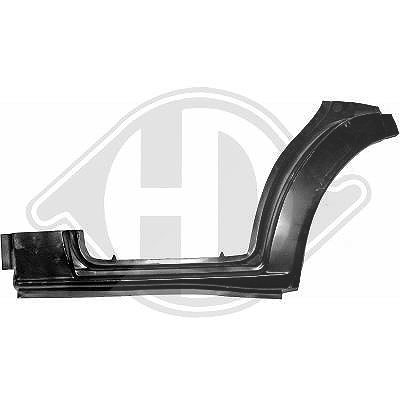 Diederichs Einstiegblech [Hersteller-Nr. 1454030] für Ford
