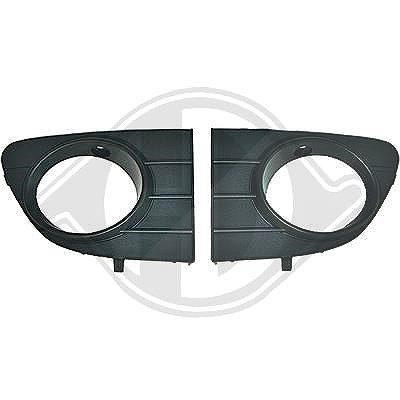 Diederichs Lüftungsgitter, Stoßfänger [Hersteller-Nr. 3457048] für Abarth, Fiat