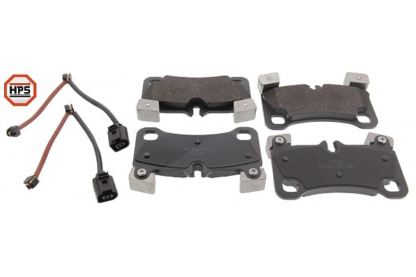 Mapco Bremsbeläge hinten (Satz) [Hersteller-Nr. 6987HPS] für VW, Porsche, Audi