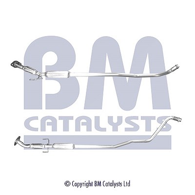Bm Catalysts Abgasrohr [Hersteller-Nr. BM50561] für Hyundai