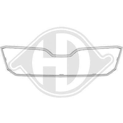 Diederichs Rahmen, Kühlergitter [Hersteller-Nr. 7842041] für Skoda