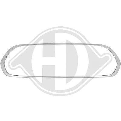 Diederichs Rahmen, Kühlergitter [Hersteller-Nr. 1208042] für Mini