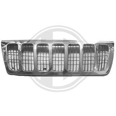 Diederichs Kühlergitter [Hersteller-Nr. 2612140] für Jeep