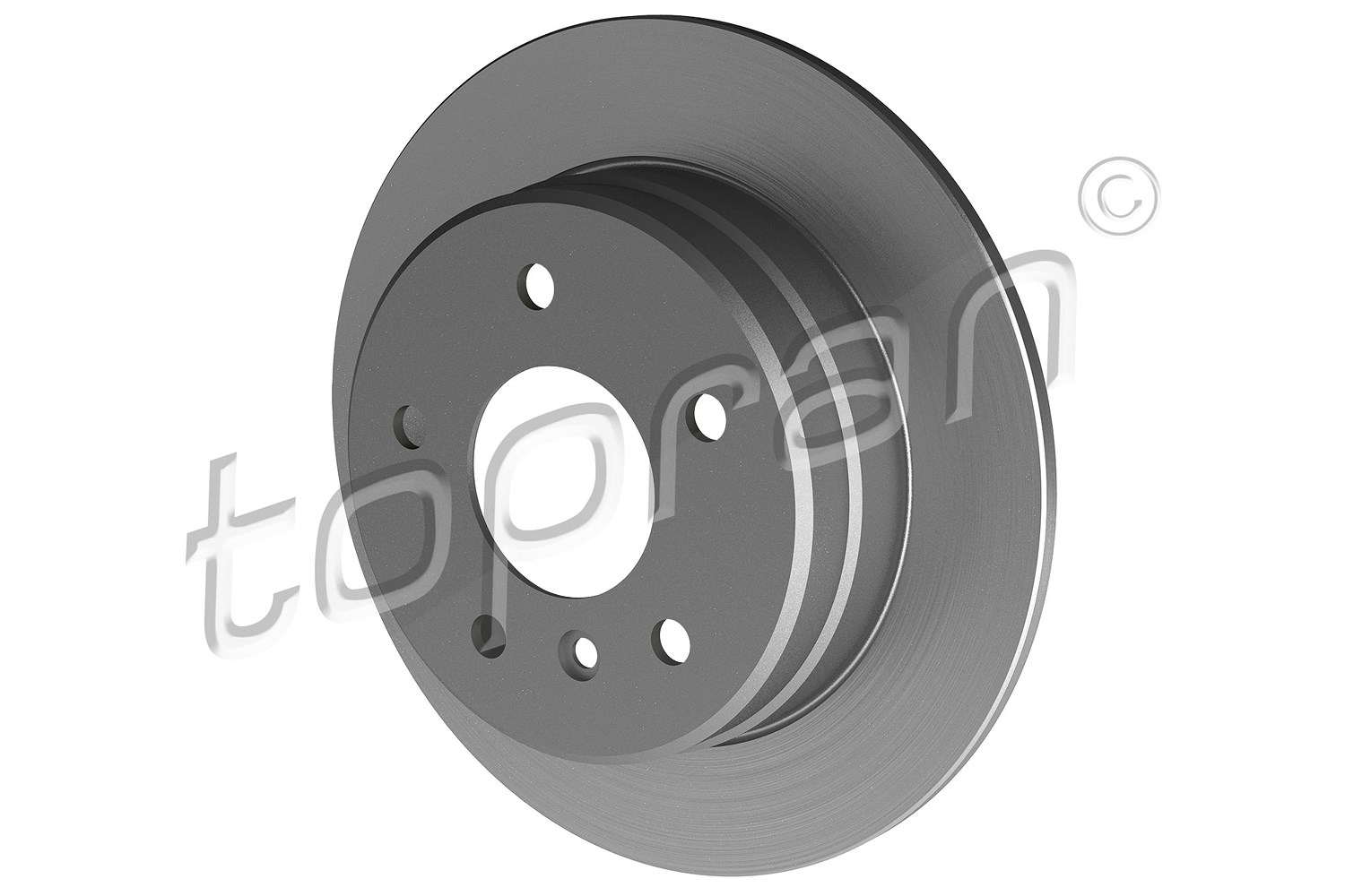 Topran Bremsscheibe Hinterachse VOLL [Hersteller-Nr. 401056] für Mercedes-Benz