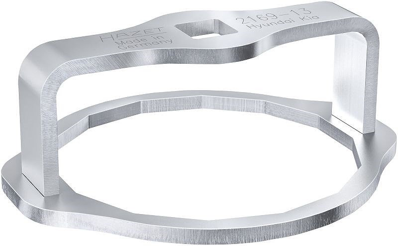 Hazet Ölfilter-Schlüssel - Vierkant 1/2 - Außen-14-kant Profil - 92 mm [Hersteller-Nr. 2169-13]