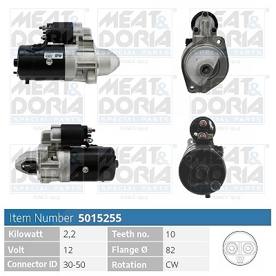 Meat & Doria Starter [Hersteller-Nr. 5015255] für Ssangyong, Mercedes-Benz, Daewoo
