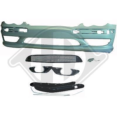 Diederichs Stoßfänger [Hersteller-Nr. 1671250] für Mercedes-Benz