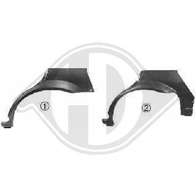 Diederichs Seitenwand [Hersteller-Nr. 9927231] für Mazda