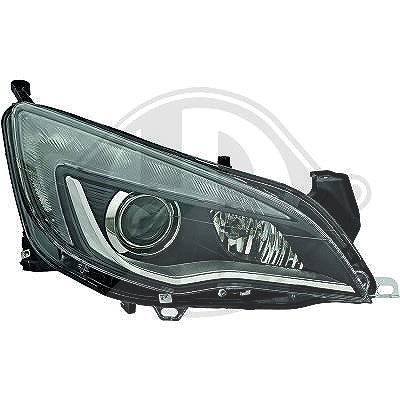 Diederichs Hauptscheinwerfer [Hersteller-Nr. 1807086] für Opel