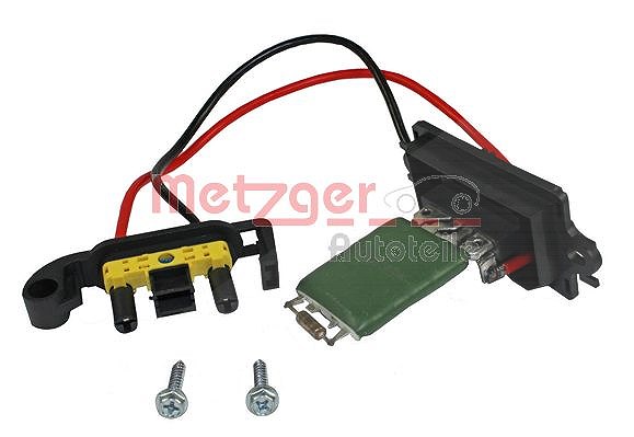 Metzger Autoteile Widerstand, Innenraumgebläse [Hersteller-Nr. 0917054] für Renault