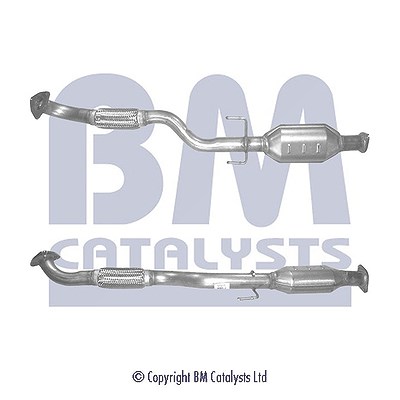 Bm Catalysts Katalysator inkl. Montagesatz [Hersteller-Nr. BM91228H] für Hyundai