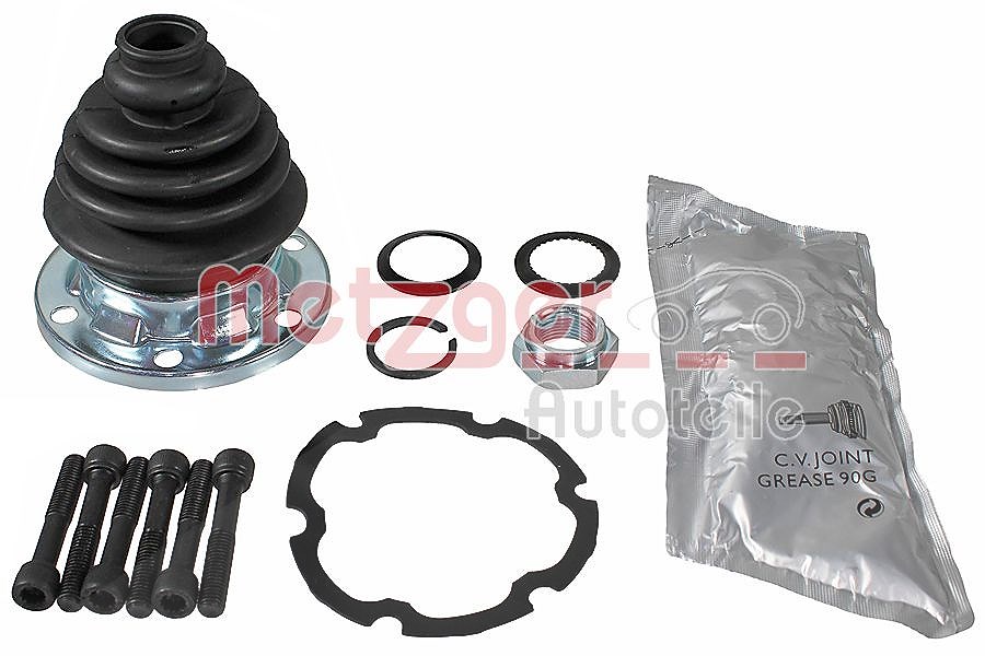 Metzger Autoteile Faltenbalgsatz, Antriebswelle [Hersteller-Nr. 751.031] für VW, Seat, Audi