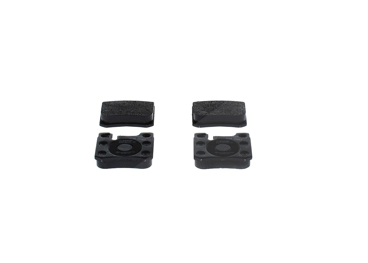 Bosch Bremsbeläge hinten (Satz) [Hersteller-Nr. 0986424358] für Mercedes-Benz