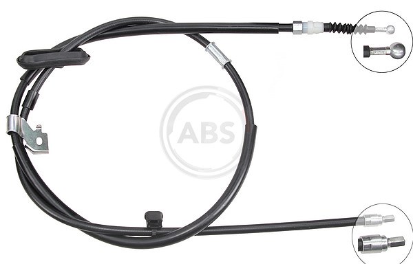A.b.s. Seilzug, Feststellbremse [Hersteller-Nr. K13883] für Chevrolet