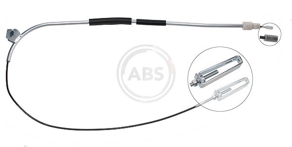 A.b.s. Seilzug, Feststellbremse [Hersteller-Nr. K12311] für Mercedes-Benz