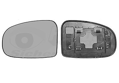 Van Wezel Spiegelglas, Außenspiegel [Hersteller-Nr. 5410831] für Toyota