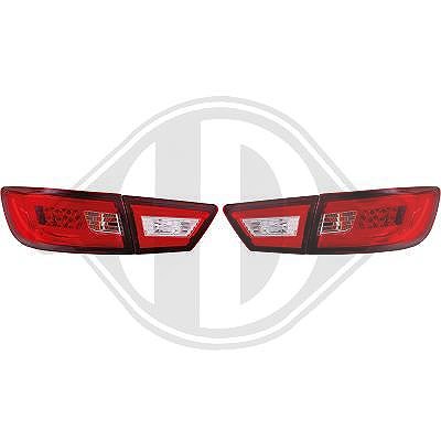 Diederichs Heckleuchtensatz [Hersteller-Nr. 4416896] für Renault