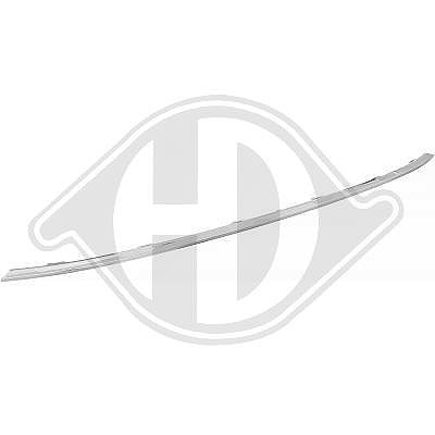 Diederichs Zier-/Schutzleiste, Stoßfänger [Hersteller-Nr. 2360044] für VW