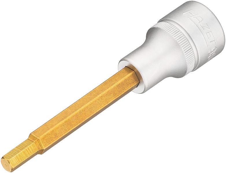 Hazet Schraubendreher-Steckschlüsseleinsatz - Sechskant - 6 mm - 1/2 [Hersteller-Nr. 986L-6]
