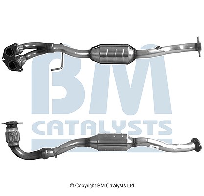 Bm Catalysts Katalysator mit Anbauteilen [Hersteller-Nr. BM90960H] für Toyota