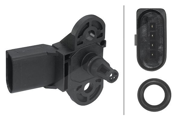 Hella Sensor, Ladedruck [Hersteller-Nr. 6PP009400-541] für VW