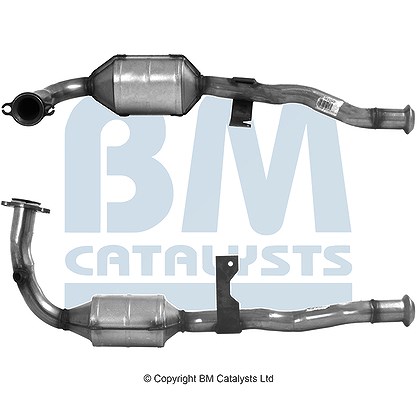 Bm Catalysts Katalysator mit Anbauteilen [Hersteller-Nr. BM90098H] für Renault