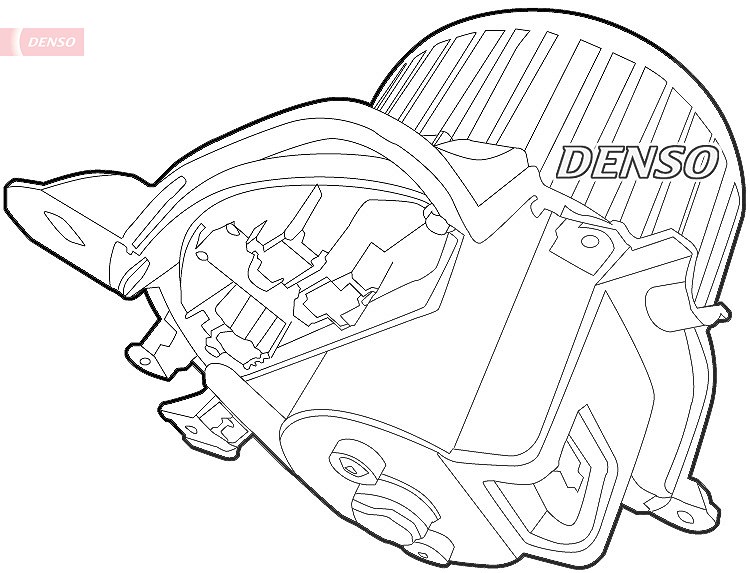 Denso Innenraumgebläse [Hersteller-Nr. DEA01012] für Alfa Romeo