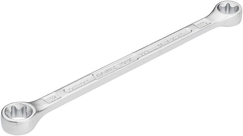 Hazet Doppel-Ringschlüssel TORX® - Außen TORX® Profil - E10, E12 [Hersteller-Nr. 609-E10XE12]