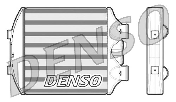 Denso Ladeluftkühler [Hersteller-Nr. DIT26001] für Seat