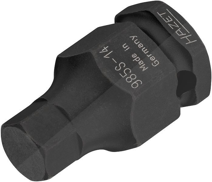 Hazet Kraft-Stecknuss-Einsatz - 1/2 -Sechskant - 14mm [Hersteller-Nr. 985S-14]