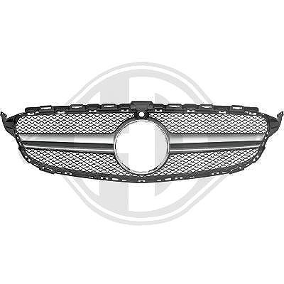 Diederichs Kühlergitter [Hersteller-Nr. 1673342] für Mercedes-Benz