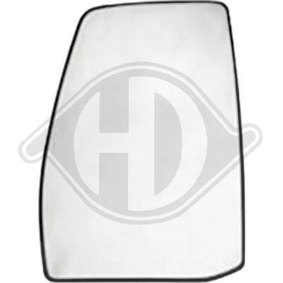 Diederichs Spiegelglas, Außenspiegel [Hersteller-Nr. 1456029] für Ford