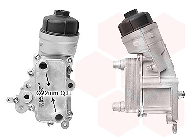 Van Wezel Ölkühler, Motoröl [Hersteller-Nr. 17013103] für Jeep, Fiat, Alfa Romeo