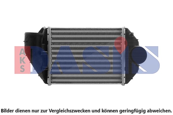 Aks Dasis Ladeluftkühler [Hersteller-Nr. 487090N] für Audi, Skoda, VW