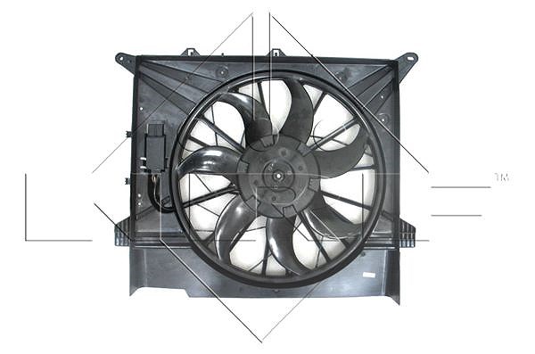 Nrf Lüfter, Motorkühlung [Hersteller-Nr. 47461] für Volvo
