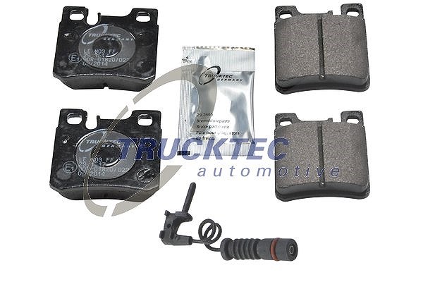 Trucktec Automotive Bremsbelagsatz, Scheibenbremse [Hersteller-Nr. 02.35.130] für Chrysler, Mercedes-Benz