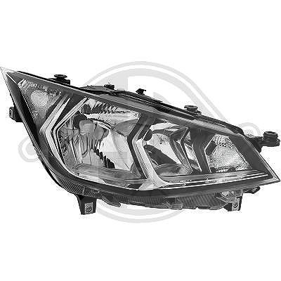 Diederichs Hauptscheinwerfer [Hersteller-Nr. 7428080] für Seat