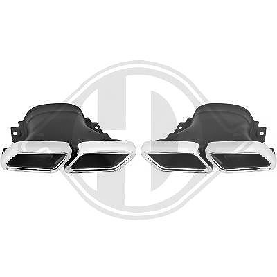 Diederichs Endrohrblende [Hersteller-Nr. 4161800] für Mercedes-Benz