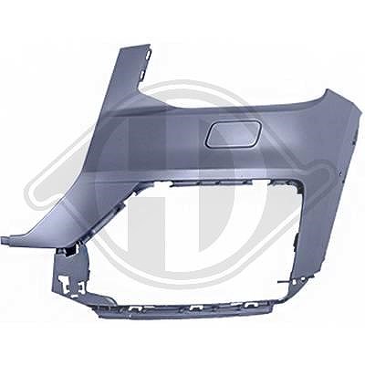 Diederichs Stoßfänger [Hersteller-Nr. 1055053] für Audi
