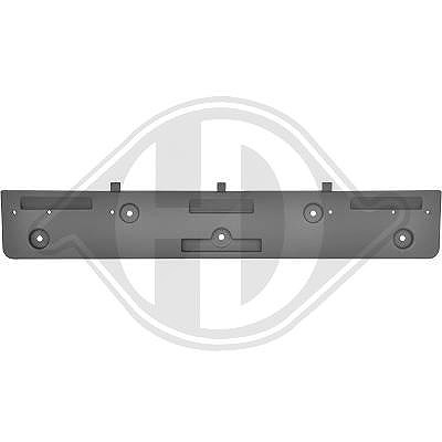Diederichs Kennzeichenhalter [Hersteller-Nr. 1244054] für BMW