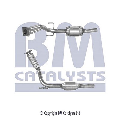 Bm Catalysts Katalysator inkl. Montagesatz [Hersteller-Nr. BM80112H] für Skoda, VW