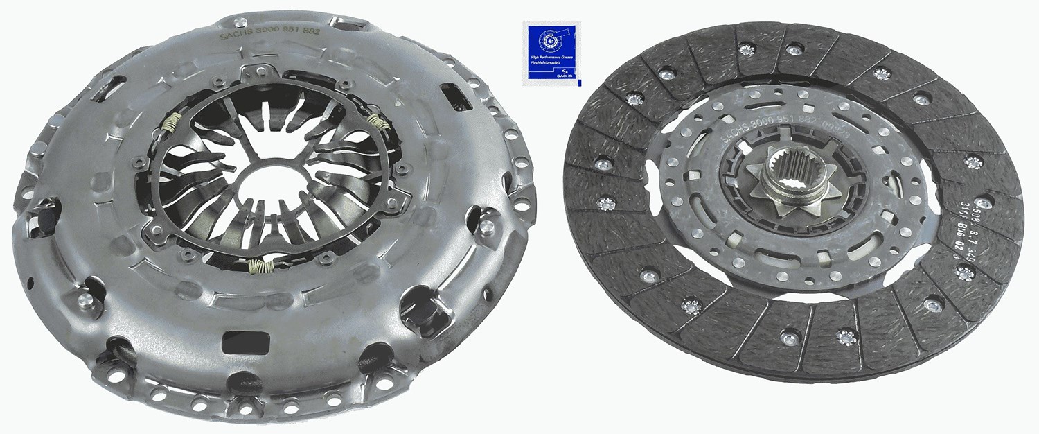 Sachs Kupplungssatz [Hersteller-Nr. 3000951882] für Ford